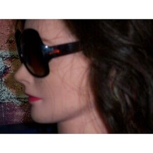 3 Pair of Tortoise shell over-sized Sunglasses